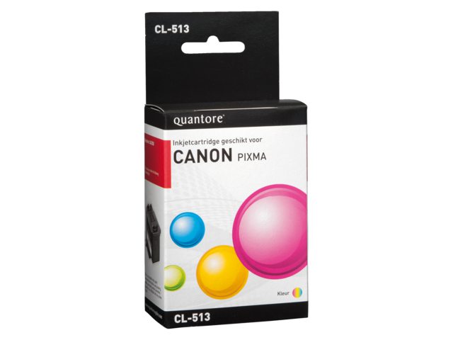 Inkcartridge Quantore Canon CL-513 kleur