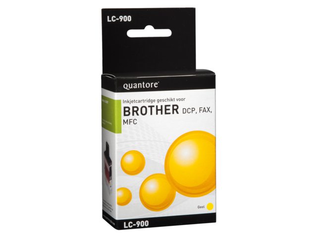 Inkcartridge Quantore Brother LC-900 geel