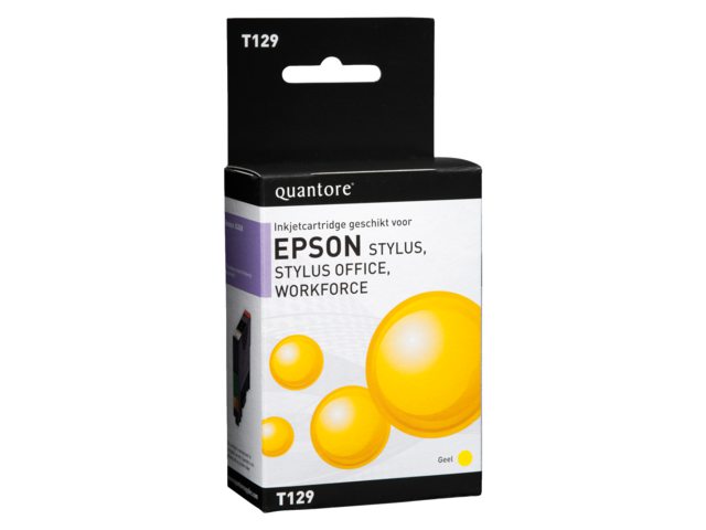 Inkcartridge Quantore Epson T129440 geel