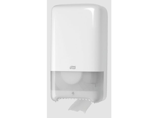 Dispenser Tork T6 Compact toiletpapier 557500 wit