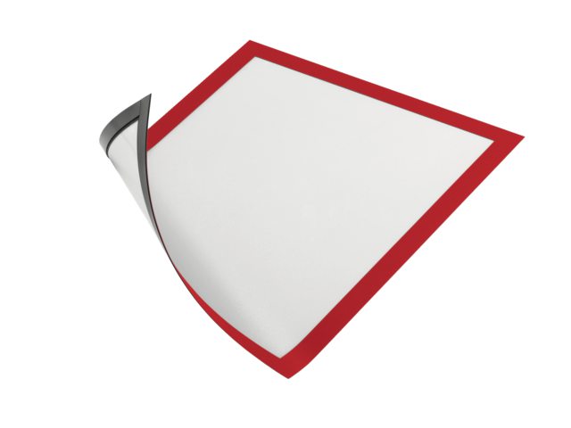 Duraframe Durable 486903 magnetisch A4 rood