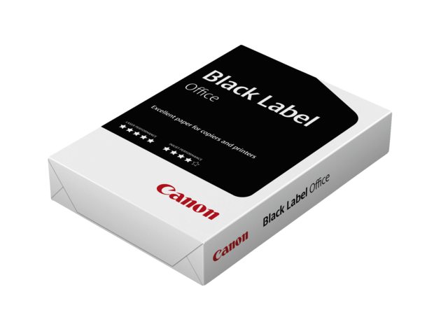 Kopieerpapier Canon Black Label Office A4 70gr wit 500vel