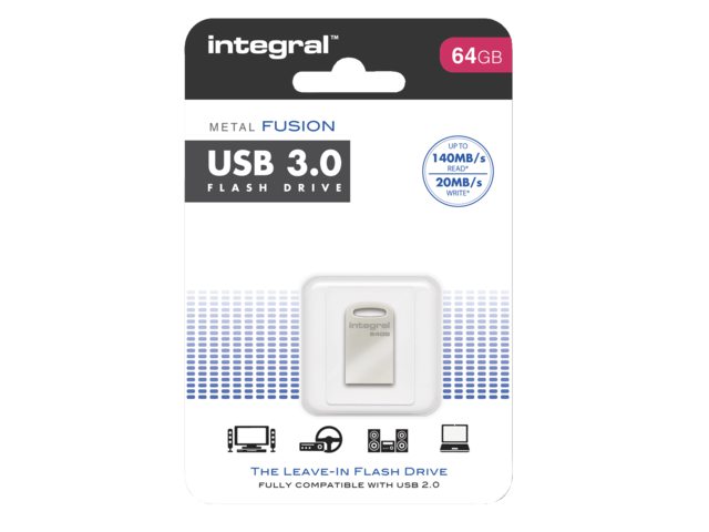USB-Stick 3.0 Integral FD Metal Fusion 64GB