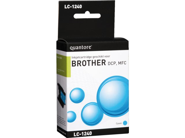 Inkcartridge Quantore Brother LC-1240 blauw