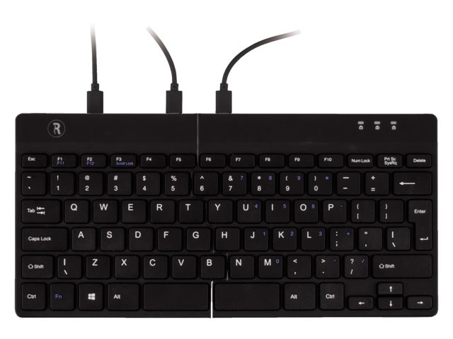 Ergonomisch toetsenbord R-Go Tools Split Qwerty zwart