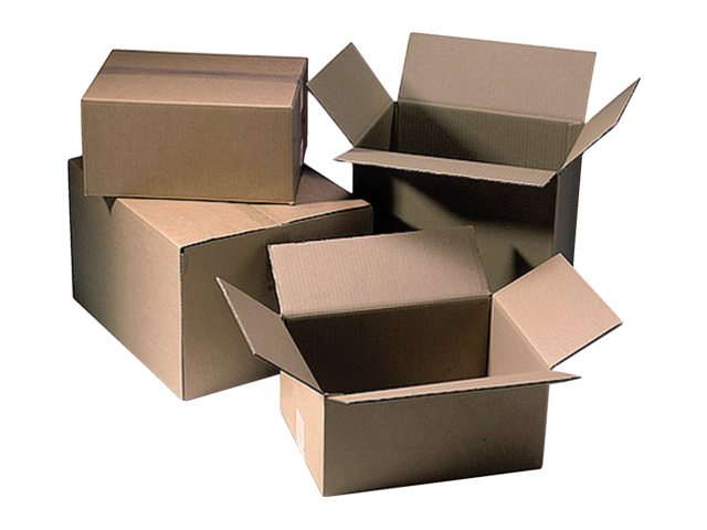 Verzenddoos CleverPack enkelgolf 305x220x250mm bruin 30stuks