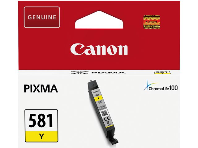 Inkcartridge Canon CLI-581 geel