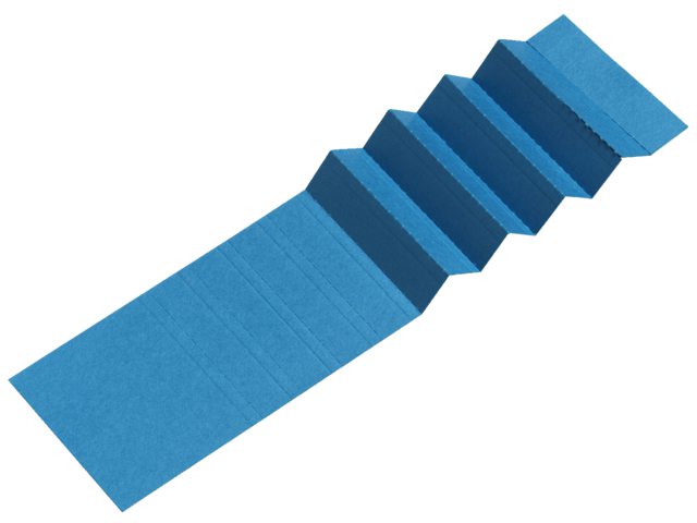 Ruiterstrook voor Alzicht hangmappen A5847-6 65mm blauw