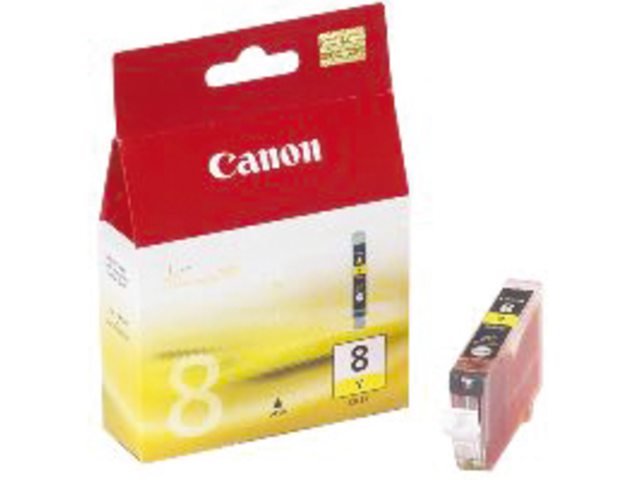 Inkcartridge Canon CLI-8 geel