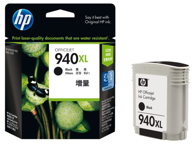 Inkcartridge HP C4906AE 940XL zwart HC