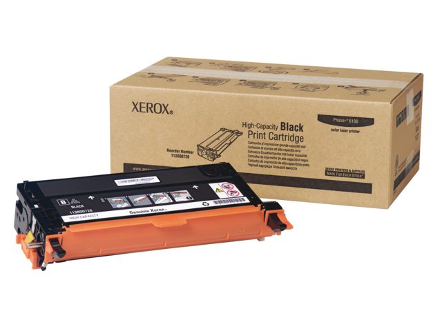 Tonercartridge Xerox 113R00726 zwart HC