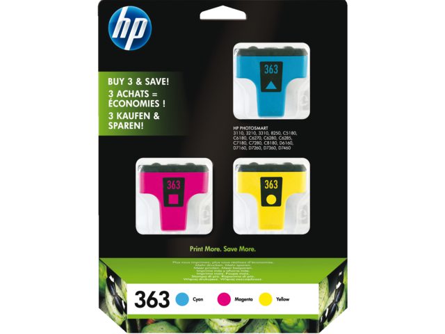 Inkcartridge HP CB333EE 363 kleur