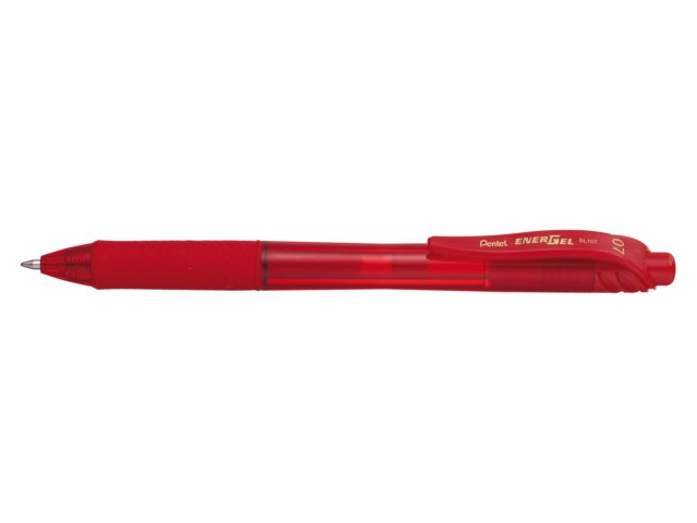 Gelschrijver Pentel energel-X rood 0.4mm