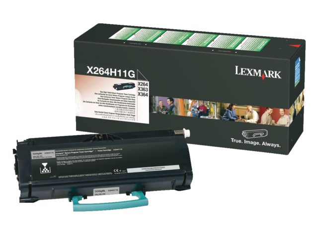 Tonercartridge Lexmark X264H11G prebate zwart