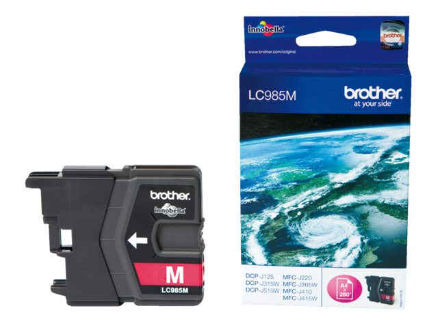 Inkcartridge Brother LC-985M rood