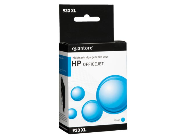 Inkcartridge Quantore HP CN054AE 933XL blauw