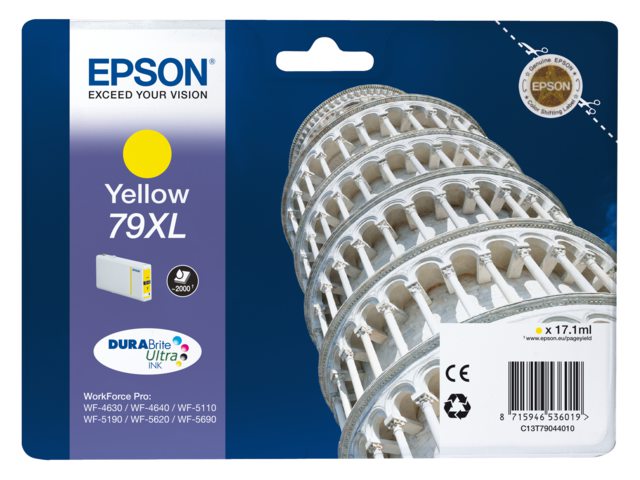 Inkcartridge Epson T790440 geel HC