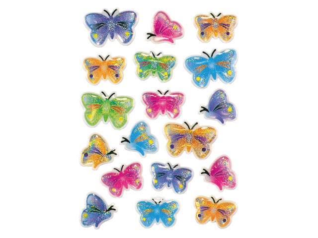 Etiket Herma 5251 vlinder 3D