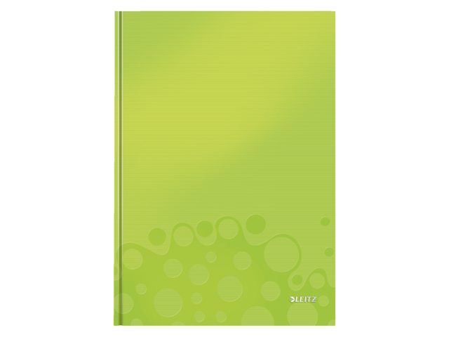 Notitieboek Leitz WOW A4 gelinieerd groen