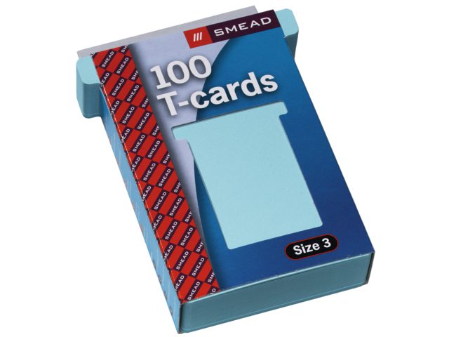 Planbord T-kaart A5548-36 77mm blauw