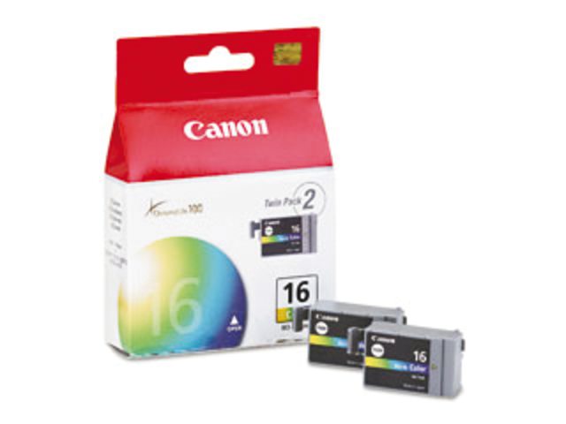 Inkcartridge Canon BCI-16 kleur 2x
