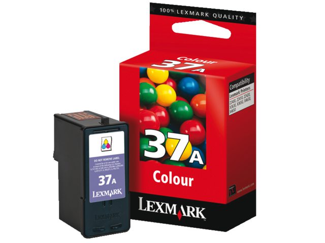 Inkcartridge Lexmark 18C2160E 37A kleur