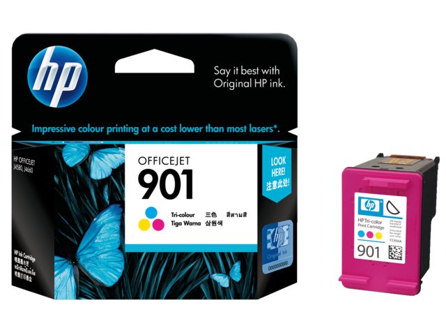 Inkcartridge HP CC656AE 901 kleur