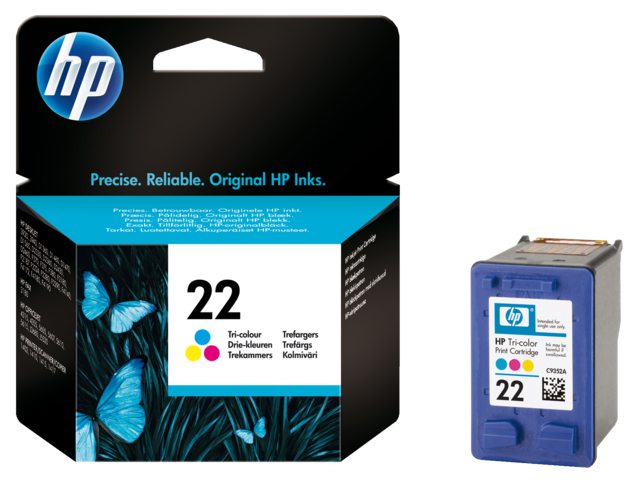 Inkcartridge HP C9352A 22 kleur
