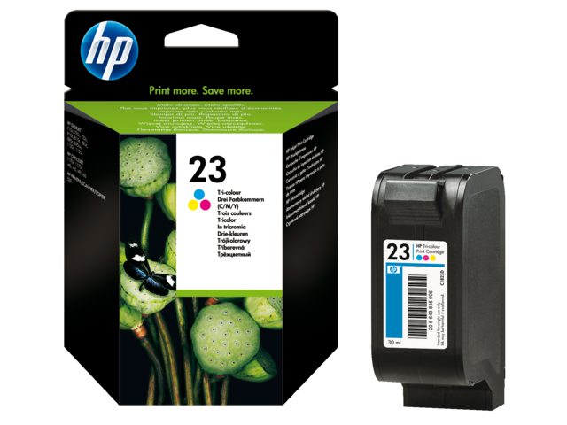 Inkcartridge HP C1823D 23 kleur