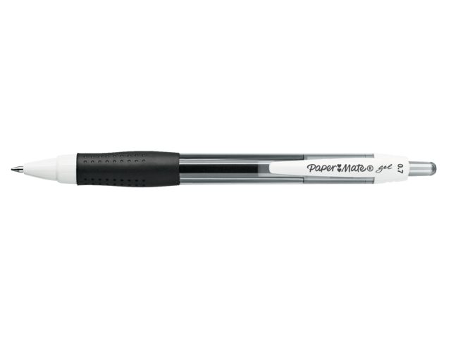 Gelschrijver Paper Mate Flexgrip zwart 0.4mm