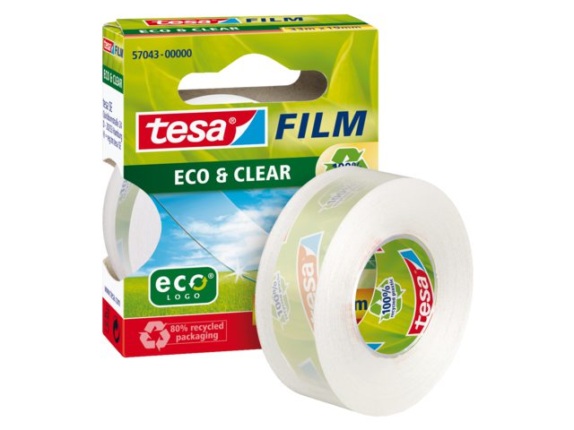 Plakband Tesa film Eco 19mmx33m