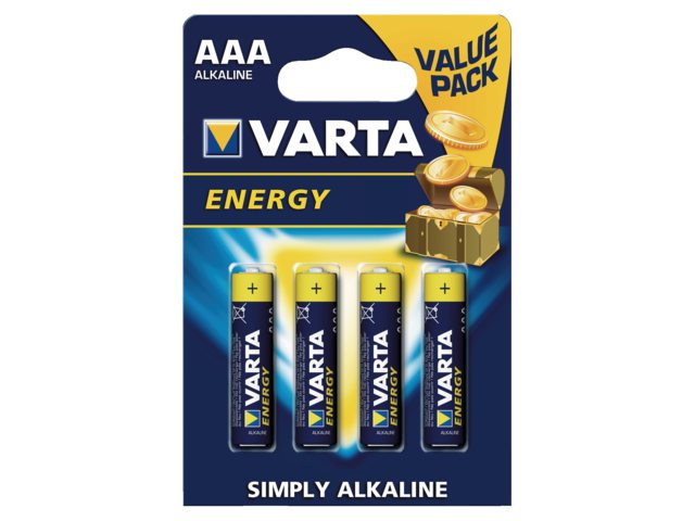 Batterij Varta energy 4xAAA