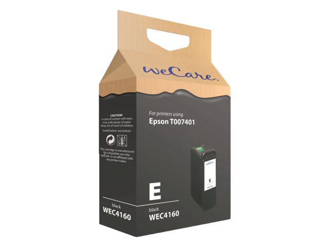 Inkcartridge Wecare Epson T007401 zwart