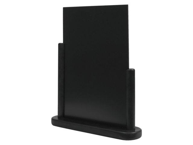 Krijtbord Securit 21x28x7cm zwart hout