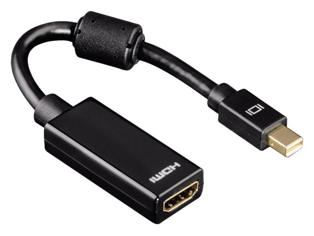 Kabel Hama HDMI adapter zwart