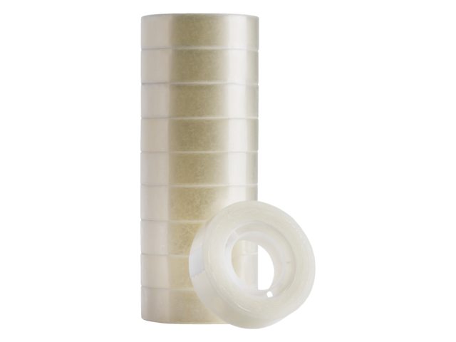 Plakband Quantore 15mmx33m transparant