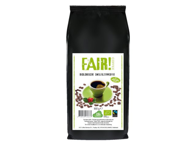 Koffie Fair biologisch snelfiltermaling 900gr