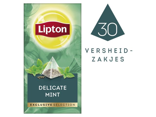 Thee Lipton Exclusive Subtile Mint 30 piramidezakjes