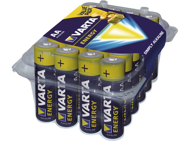 Batterij Varta energy 24xAA voordeelbox
