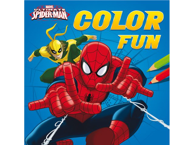 Kleurboek Marvel Spiderman color fun