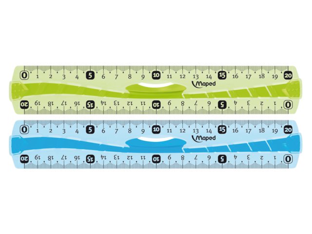 Liniaal Maped 244120 Flex soft 200mm assorti