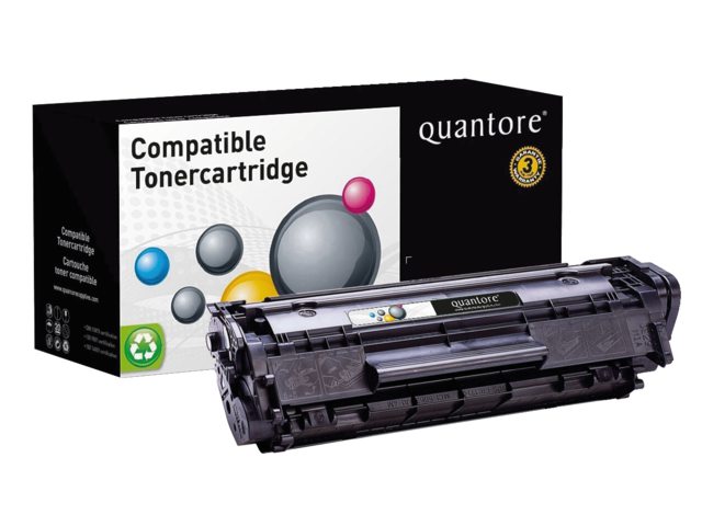 Tonercartridge Quantore HP Q2612X 12X zwart