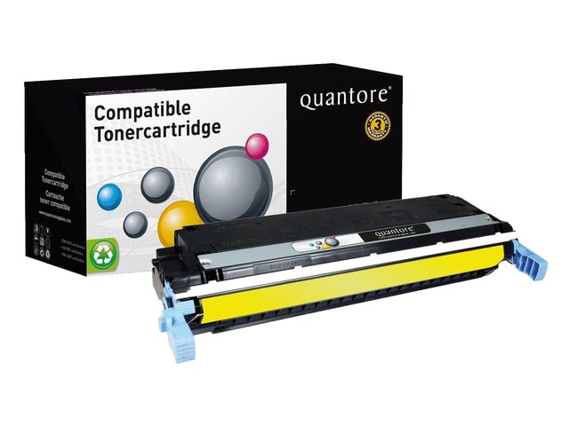 Tonercartridge Quantore HP C9732A 645A geel