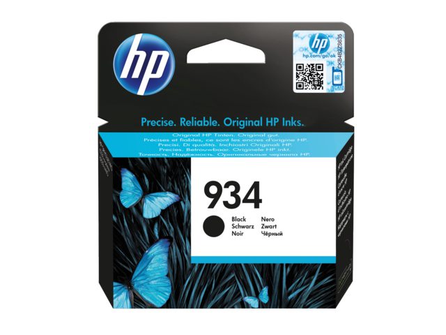 Inkcartridge HP C2P19AE 934 zwart