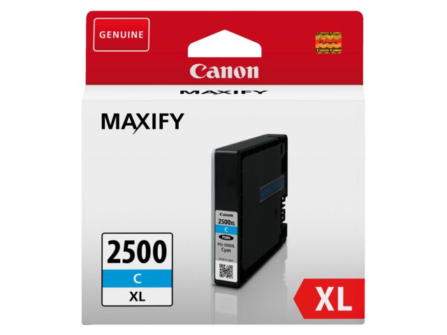 Inkcartridge Canon PGI-2500XL blauw HC