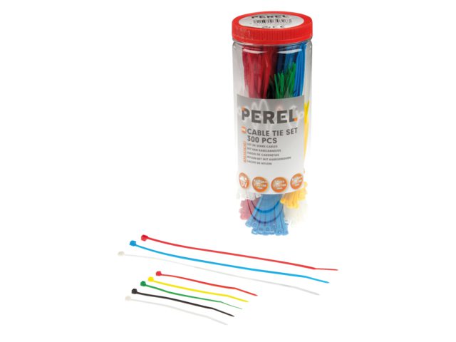 Inbindstrips nylon assorti
