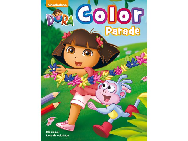 Kleurboek Deltas Dora color parade