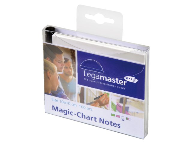 Magic-chart notes Legamaster 10x10 cm wit