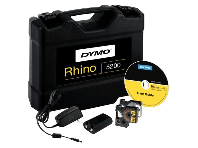 Labelprinter Dymo Rhino pro 5200 ABC in koffer