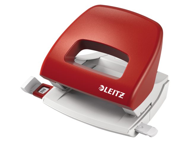 Perforator Leitz 5038 2-gaats 16vel rood